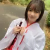 【現 役・巫女さん】とってもかわいい『Bカップ』ちっぱい巫女さんを***でハメ撮りしました 中出し2回