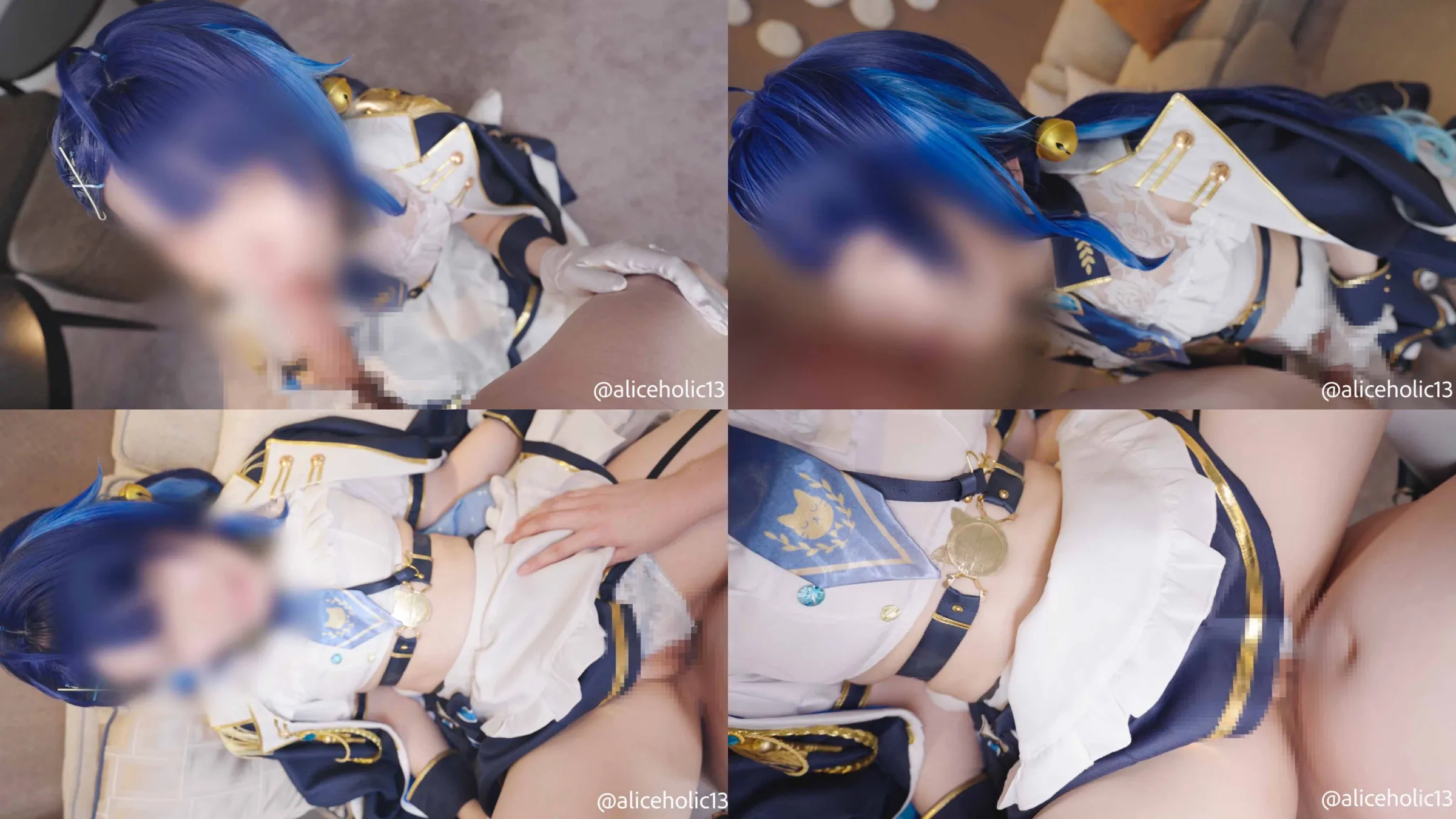 【にじさんじ天宮こころ(軍服メイド)】【素人 個人撮影】生意気媚び売りコンカフェレイヤーに逆流するほど大量中◯し おきゅおわ生◯メ連続絶頂イキ狂わせ