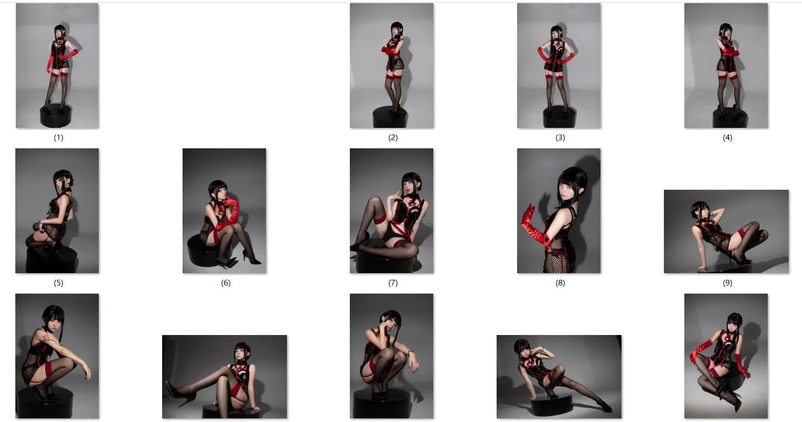 【ゴスパンクナースコスROM】★4K★Coser-KARIN NO.024  特別看護班 　30P