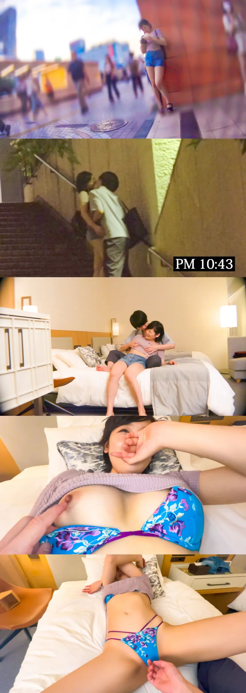 【早見なな】【超敏感BODY】アプリでマッチしたショートカットのフィットネスジム受付嬢。騎乗位やバックで思いっきり突きまくると涎垂らしてイキまくる超ドMちゃんでしたｗｗ