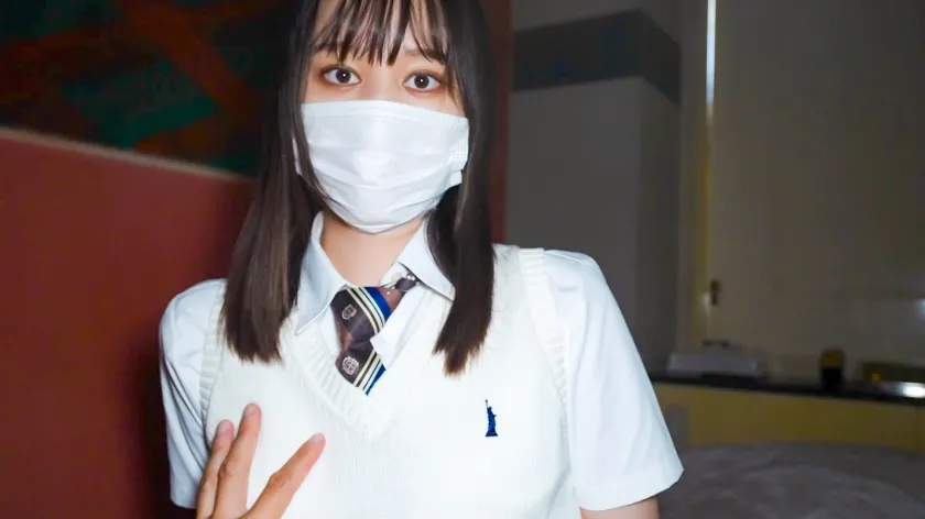 【水月ありす】【JK】見た目クールだけど敏感すぎてすぐ濡れちゃうギャップが可愛い裏垢女子(19)とコスプレ中出しハメ撮り2回戦