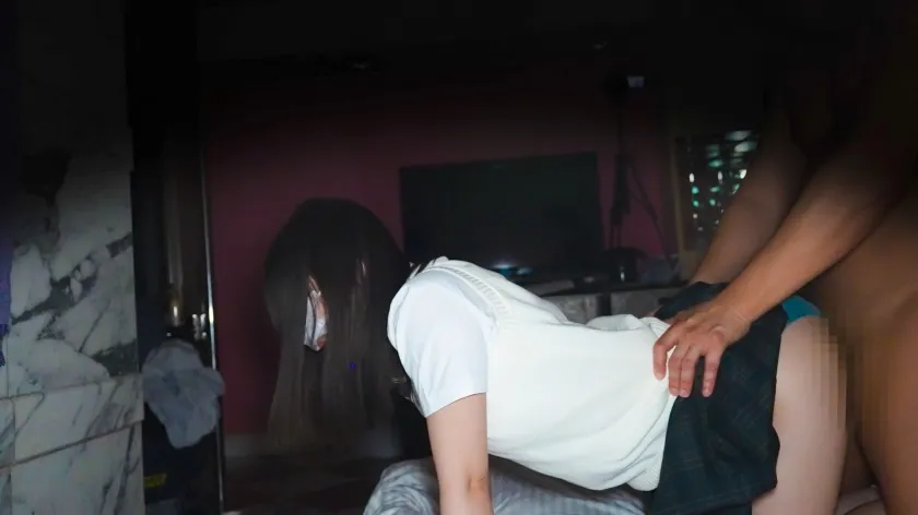 【水月ありす】【JK】見た目クールだけど敏感すぎてすぐ濡れちゃうギャップが可愛い裏垢女子(19)とコスプレ中出しハメ撮り2回戦