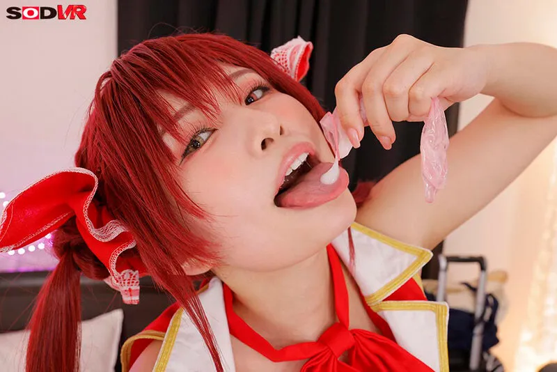 【菊池まや】【ホロライブ宝鐘マリン コスプレAV】【VR】【8K】爆乳ヤリマン×中出しオフパコ