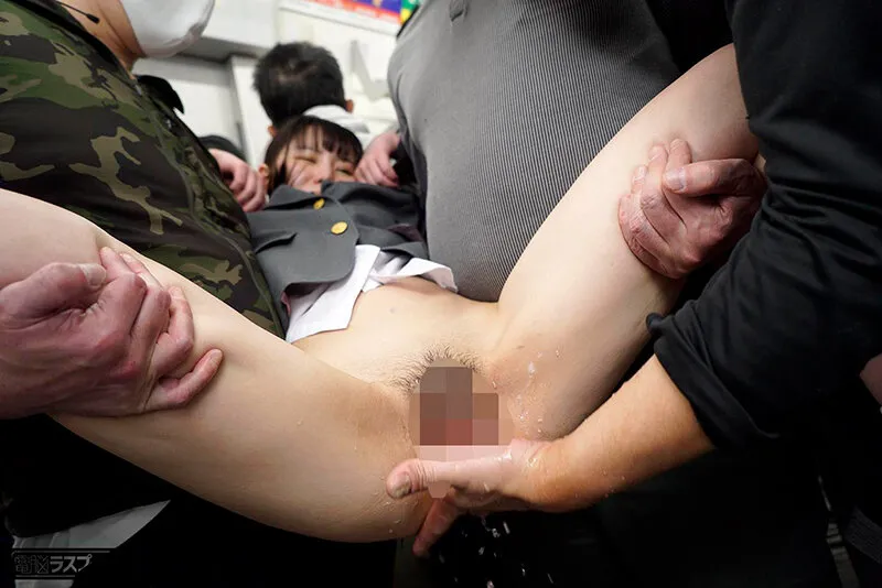 【JKレイプ】ちっちゃい女の子を3人で囲み制服を剥ぎ取ってあらゆる快感を叩きこむ卑劣巨漢集団2 広瀬このみ