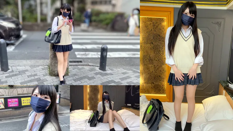 【涼花くるみ】白パンツちゃん【黒髪ロングJK 中出しハメ撮り流出】