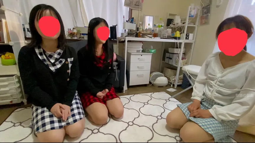新人アイドルの2人に両腕両足をロックされ梨央マネージャーの電気アンマで逝かされまくる