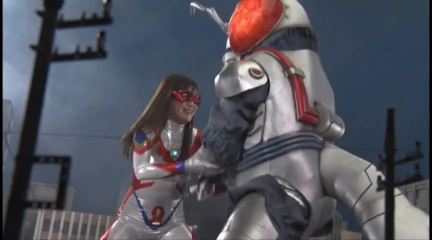 【藤井レイラ】巨大ヒロイン（R） フレイムレディー 後編