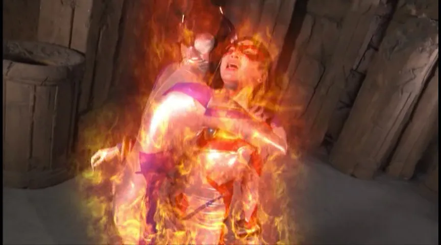 【藤井レイラ】巨大ヒロイン（R） フレイムレディー 後編