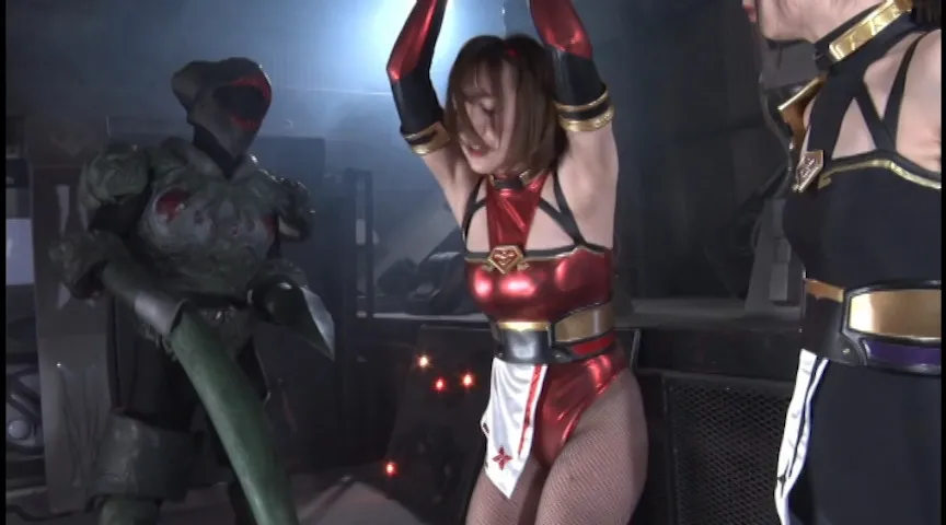 【宇流木さらら 若宮穂乃】HEROINEアクションピンチ 超くノ一組KAZE 青ノ章