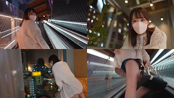 【シブヤ個撮】女子大生 ひなた20歳 「おま●こに入れてください」デカ太ペニスで中イキ・メス堕ち 生ピストンで大量膣出し＆顔射