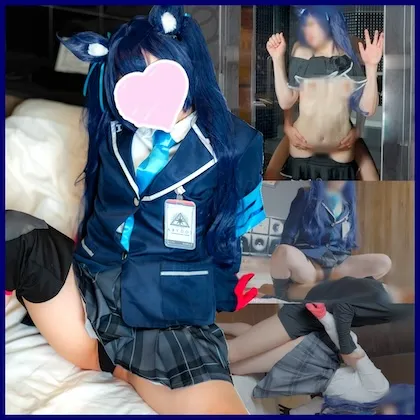 【ブルアカ黒見セリカ同人AV】連続中出し♡少子化対策で赤ちゃん産むために何度も子宮で精◯を受け止めるセ◯カ♡