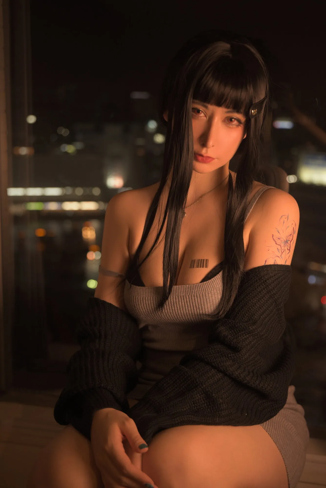 【黒ノ森聖】【NIKKE D:キラーワイフ】嫁Dと初夜