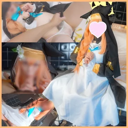 【ブルアカ伊落マリー同人AV】【豪華二本セット!!】身体を使って仕事の疲れをご奉仕♡イチャ甘ラブS◯X