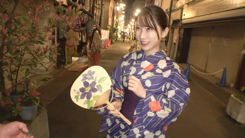 【宮西ひかる】マジ軟派、初撮。 2075 はだけた浴衣から覗く純白肌に下心爆発！エレガンスな雰囲気からの豹変ギャップがヌケる！！彼氏に放置されて座り込む和服美人を浅草でナンパ！美白美巨乳美尻の全身エロボディを震わせて甘可愛ボイスで悶絶イキを連発！！！