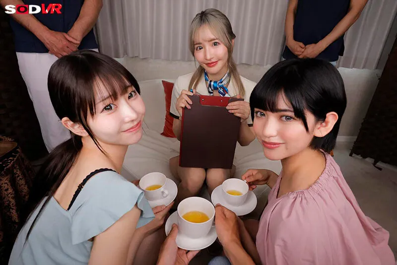 【天晴乃愛 天美めあ 百永さりな】【VR】【8K】マジックミラートリプルルーム NTR エステ4 両隣で彼女と彼女の友達がヤられている中、僕も痴女エステティシャンにヤられてしまう…