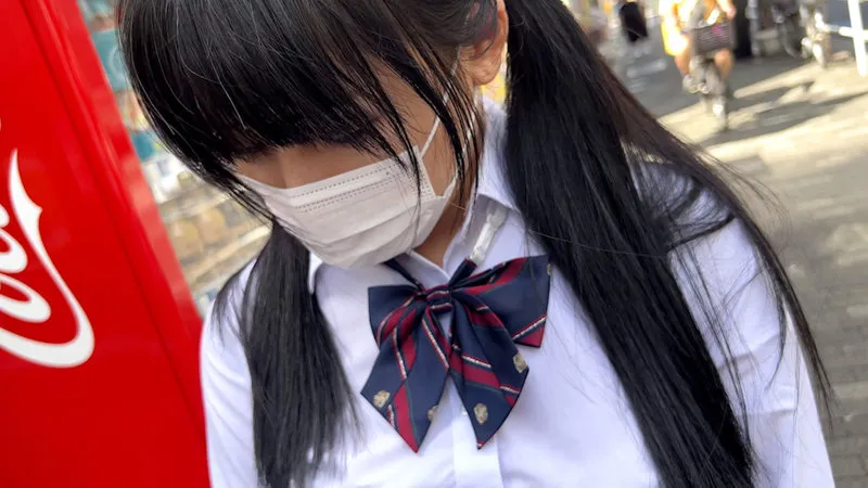 【奥菜みさき】みさき【巨乳ツインテールJK パパ活・中出しハメ撮り流出】