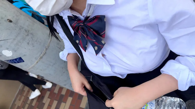 【奥菜みさき】みさき【巨乳ツインテールJK パパ活・中出しハメ撮り流出】