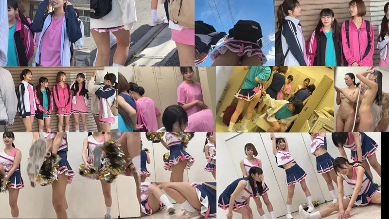 【市川りく 倉木しおり 前田美波 他】チア部の女生徒たち【チア部JK 暴行・輪姦・中出しレイプ動画流出】