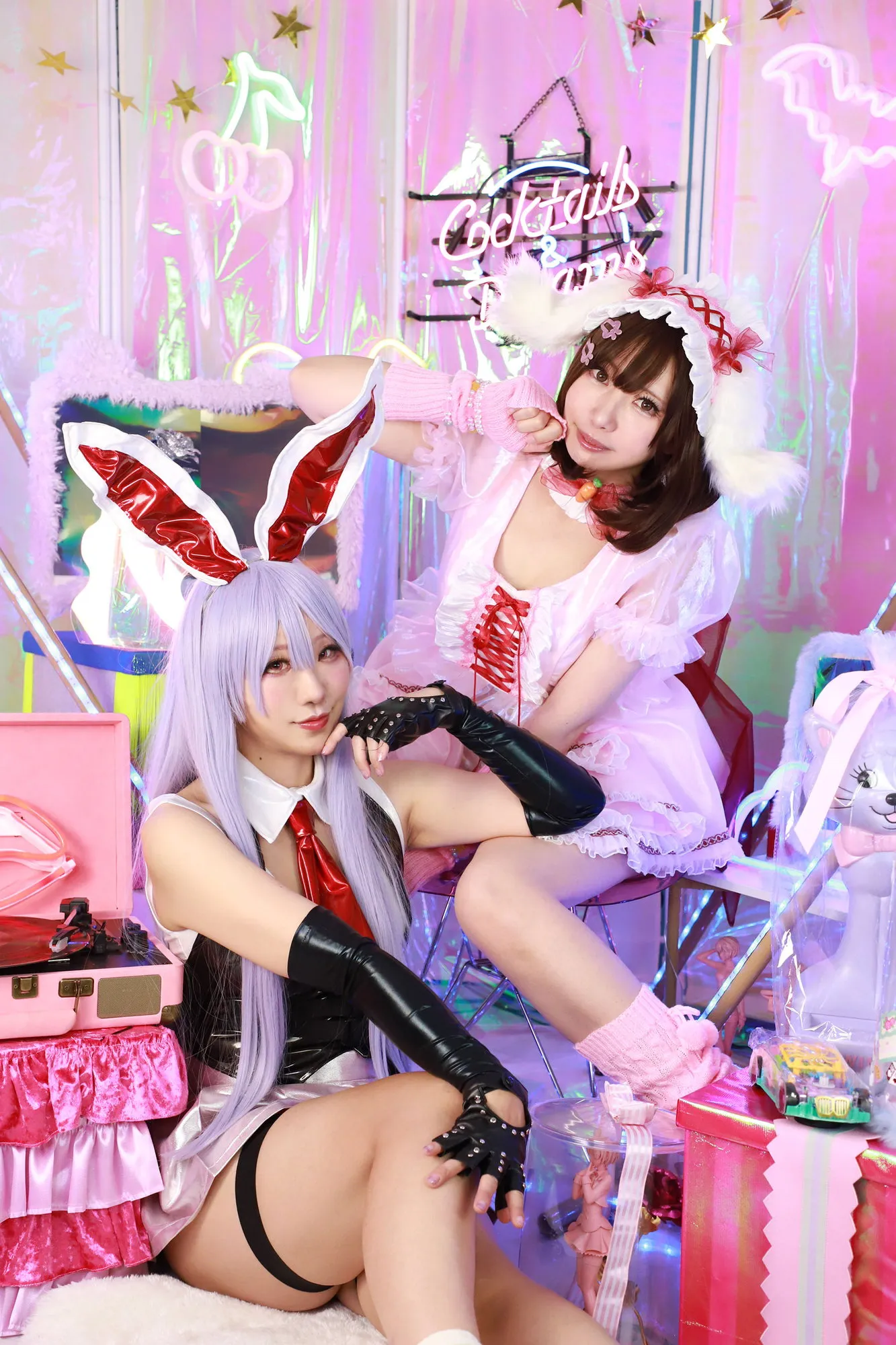 【天使みゅ。 ゆきちろ】【東方Project 因幡てゐ＆鈴仙・優曇華院・イナバ】うさてい！