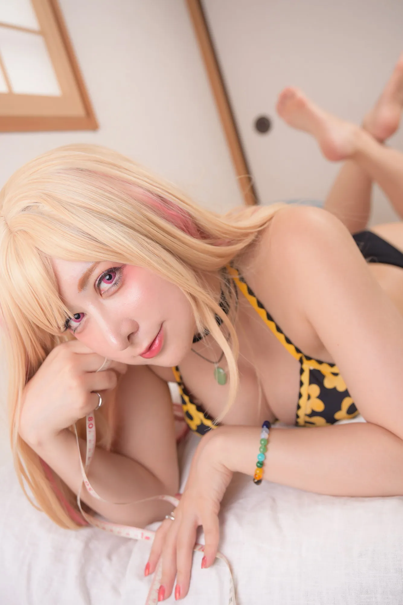 【黒ノ森聖】【着せ恋水着喜多川海夢】喜多川さん、計測です！