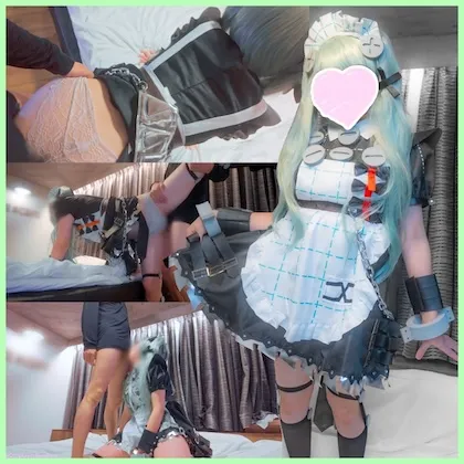 【ゼンゼロカリン同人AV】「わ、私なんかでよければ・・・」気弱なメイドさんとご奉仕えっち♡ご主人様の肉◯器として種付中◯し♡