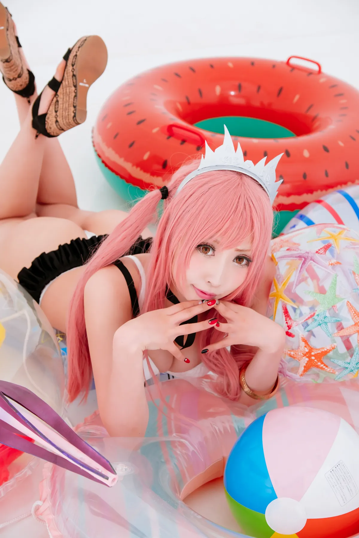 【桃色れく】【FGO水着メイヴ】愛しき冬の恋逢瀬