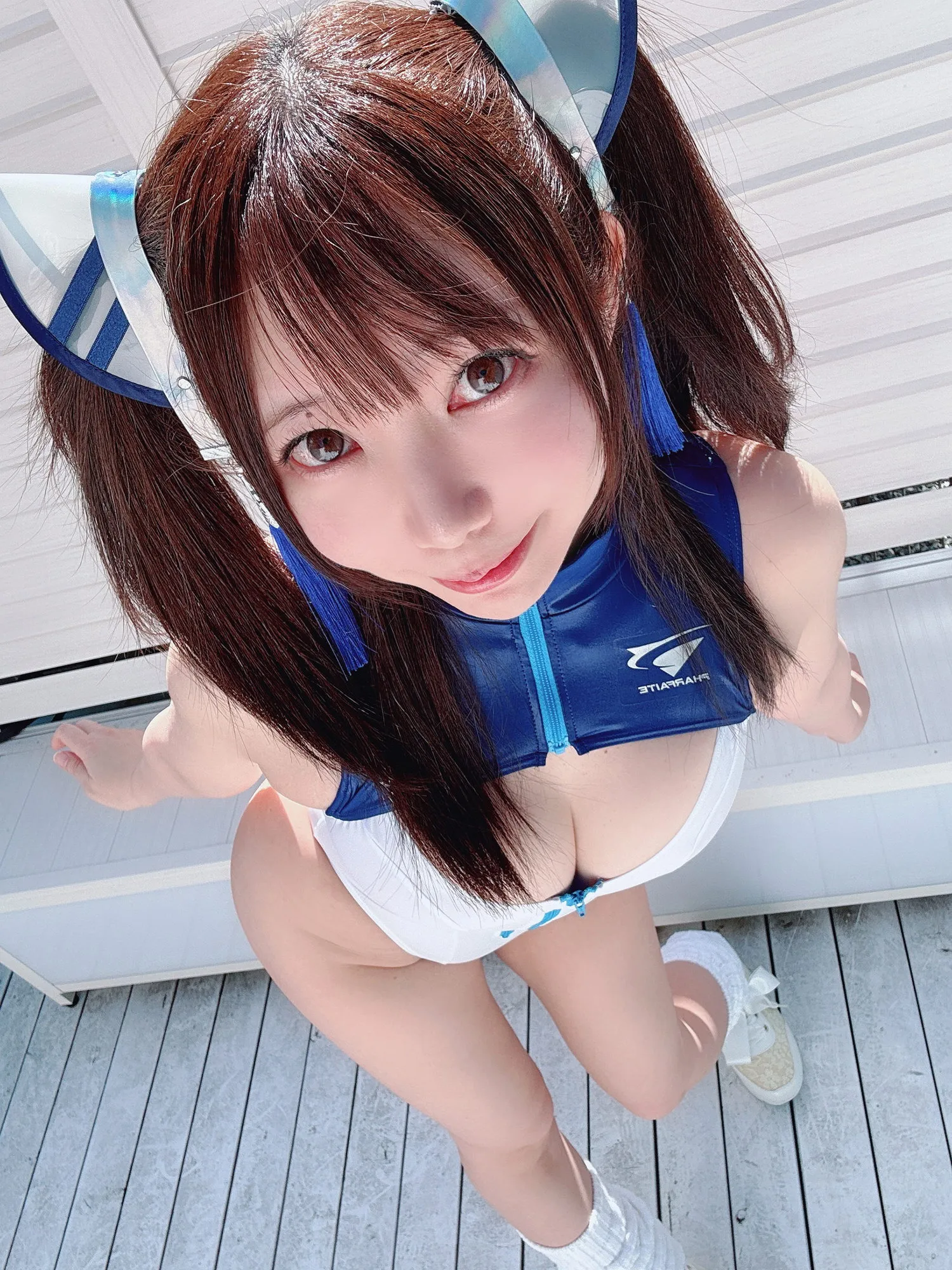 【天使みゅ。】【競泳水着】はれのひ競泳