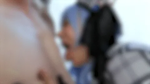 【ホロライブ星街すいせい同人AV】えち長い舌が絡みつくおしゃぶりに身も心も溶けてお口の中で発射