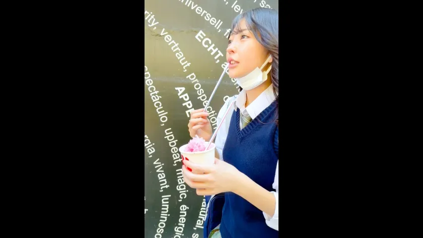 【森日向子】【JK】【美脚＆美尻】カースト上位のスレンダー美少女が裏垢男子にバチボコにイカされまくって中出しされる一部始終