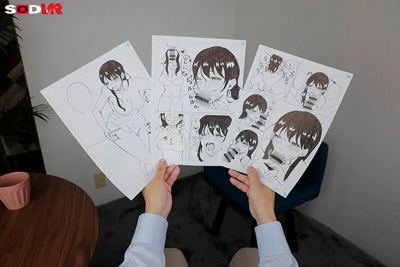 【VR】【8K】マンガ洗脳‘描いた事が現実になるペン’を使ってパワハラ担当編集に復讐！！ 月野かすみ