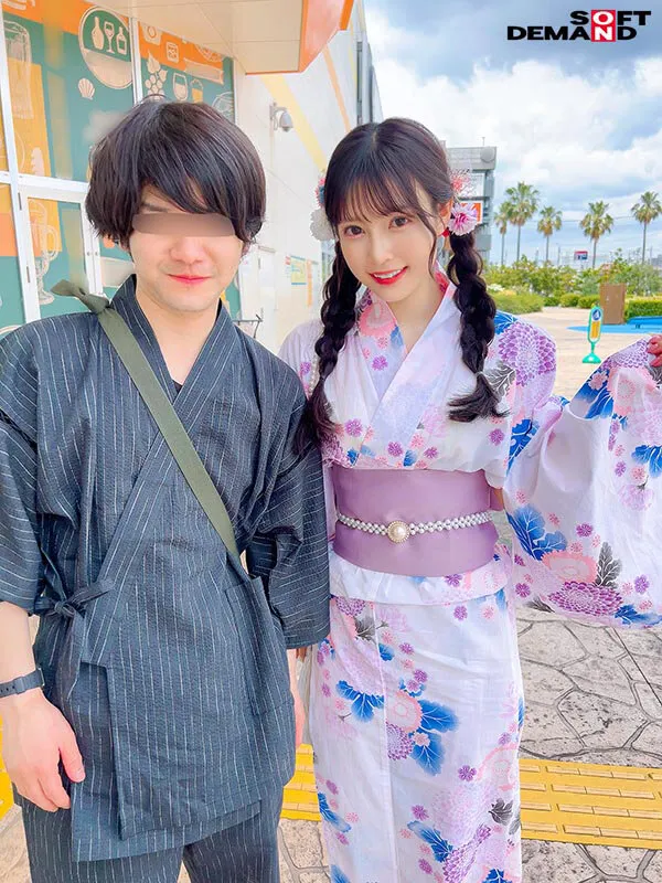 【JK】マジックミラー号 女子○生限定 彼女さん！彼氏のチ○ポ当ててください！！inマジックミラー号 夏祭りデート中の浴衣美少女SP