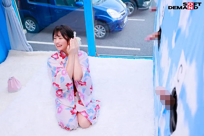 【JK】マジックミラー号 女子○生限定 彼女さん！彼氏のチ○ポ当ててください！！inマジックミラー号 夏祭りデート中の浴衣美少女SP