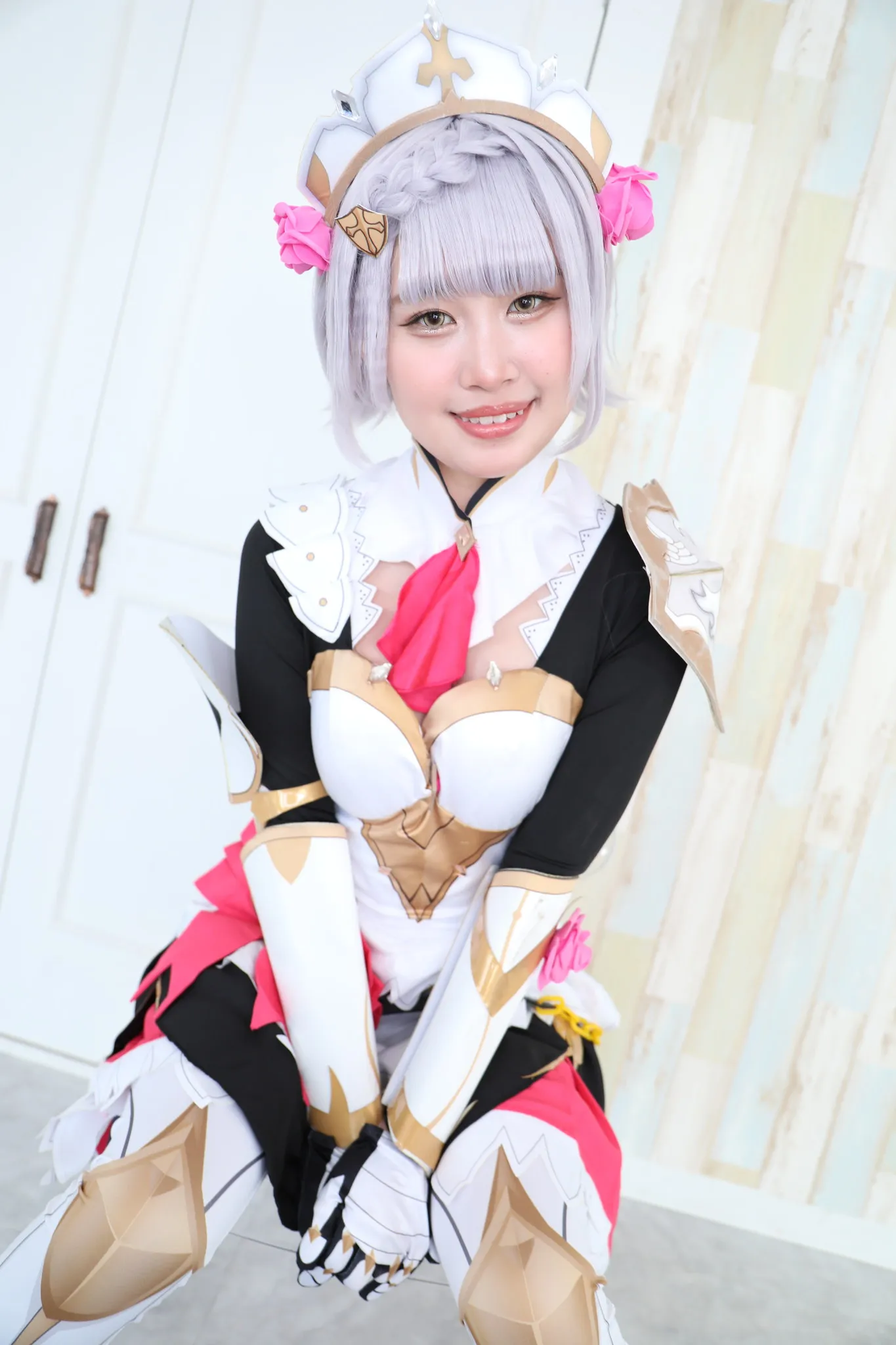 【原神ノエル ひぐらし古手梨花(エンジェルモート)】最強属性65写真集2乃ノ瀬あい