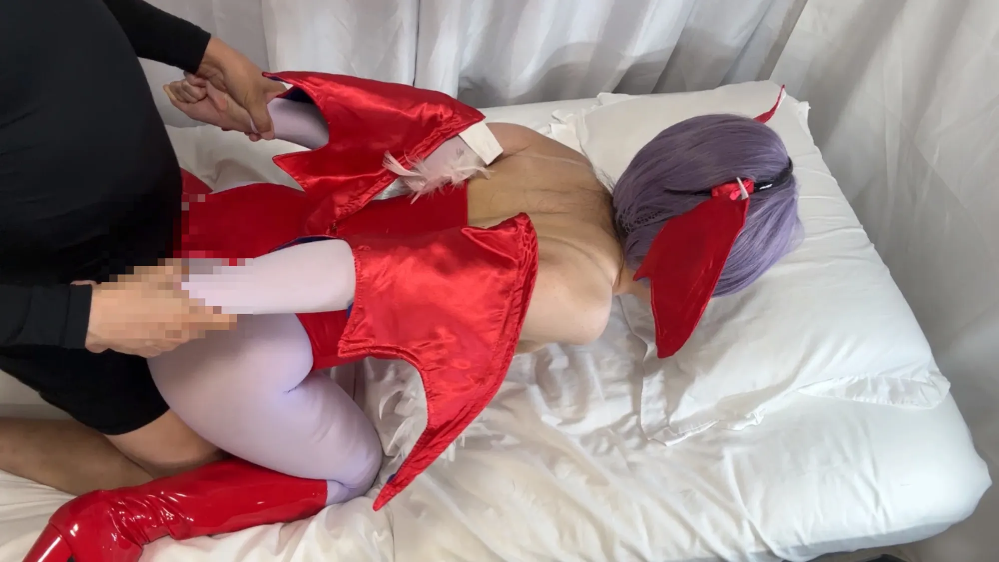 【ヴァンパイア リリス】【ヴ〇ンパイア/リリス】サキュバス少女にイラマ＆パンスト破り挿入の**◯たい放題せ◯クス！【1080P/60FPS】