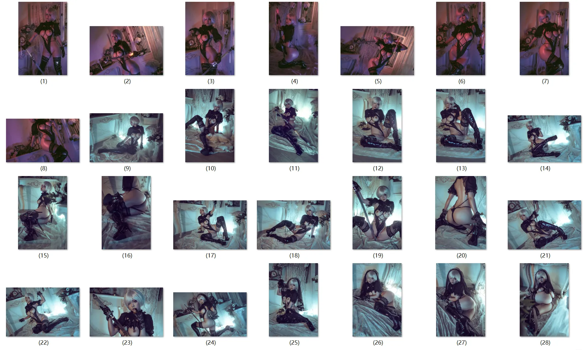 【NieR:Automata 2B】★4K★Coser-NekoKoYoshi　NO.009 2B