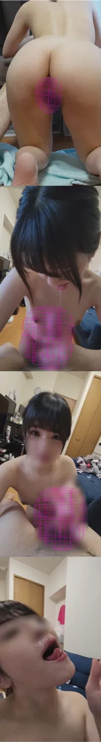 【個撮】18歳のフェラ生まれて初めての顔射