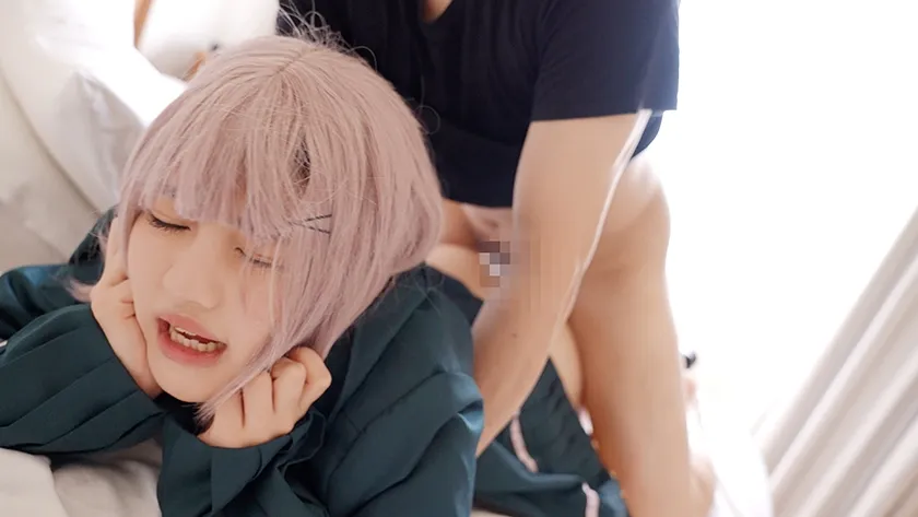 【月形はるひ】【ダンロン七海千秋コスプレAV】【中出し】厳選美少女にコスプレさせてオレの子を孕ませる！【七●千秋】 春日えな