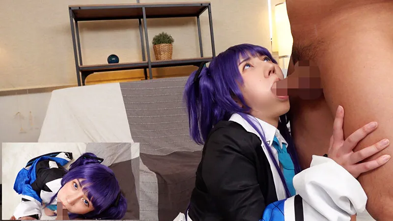 【流川莉央】【ブルアカ早瀬ユウカコスプレAV】先生、ちょっとザーメンいただけますか？関西出身でGカップにムッチリふとももにデカケツの属性マシマシのコスプレイヤーりおちゃんに中出し！