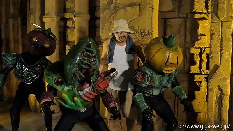 【セーラーマーキュリーパロディAV】僕が考えた最強怪人 セーラーリヴァイアサンVS農作怪人タガヤシーザー 星仲ここみ