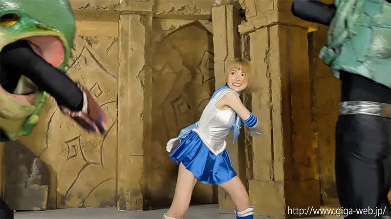 【セーラーマーキュリーパロディAV】僕が考えた最強怪人 セーラーリヴァイアサンVS農作怪人タガヤシーザー 星仲ここみ