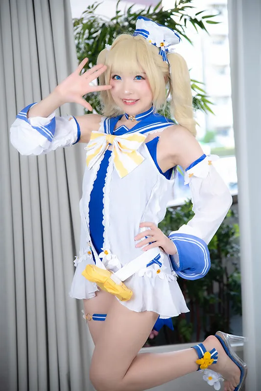 【原神バーバラ(通常＆水着)】クソ雑魚メスガキレイヤー完全種付け記録 脱水寸前絶頂潮吹き体液まみれの3P孕ませ中出しセックス撮影会 皆月ひかる