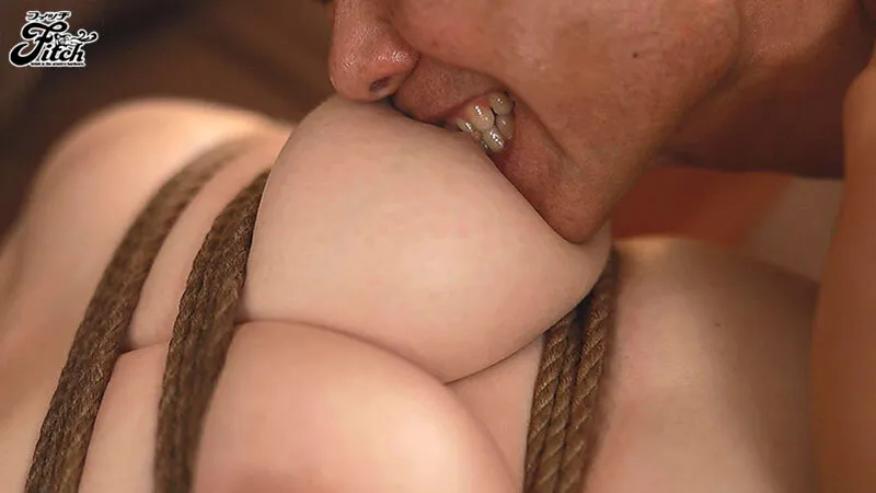 麻縄調教！豊満な爆乳未亡人を縛り上げる油緊縛 歪んだ執事のSM教育 夕季ちとせ