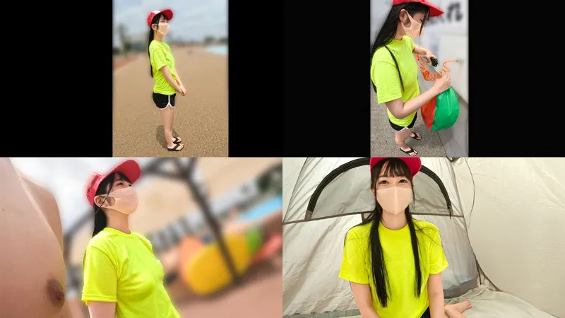 【葵井みずほ】プール監視員みずほ【Dカップ素人 競泳水着・中出しハメ撮り流出】