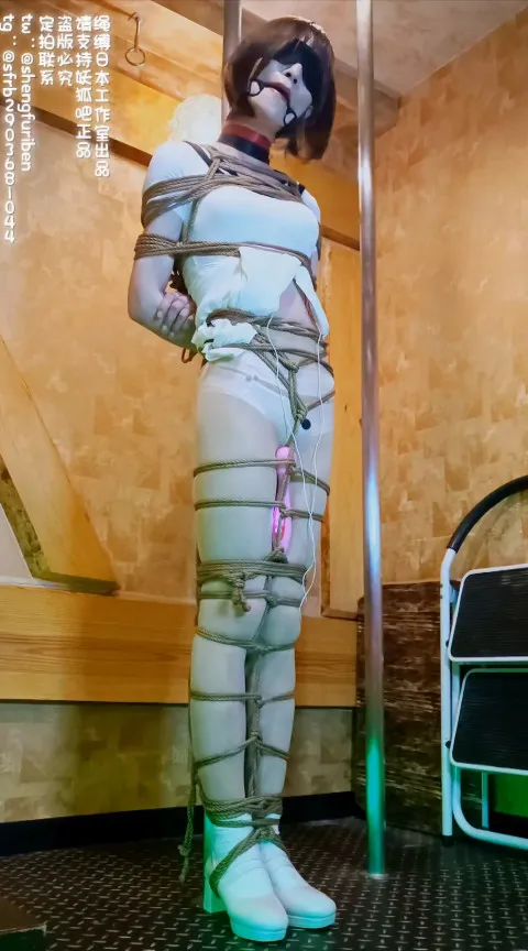 【セーラー服緊縛】囚われた制服少女をスパンキングで絶頂させてみた