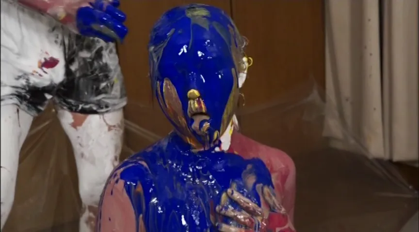 【優木みれい】ペイントガールSEX（2）