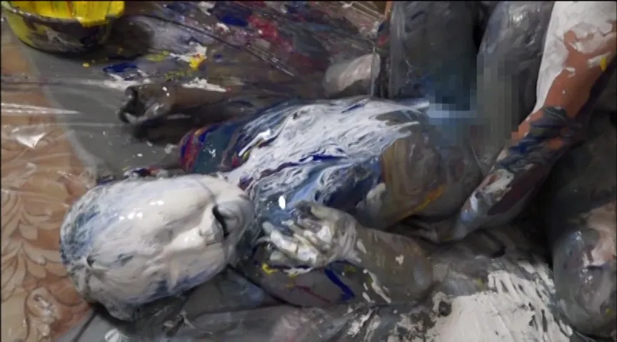 【優木みれい】ペイントガールSEX（2）