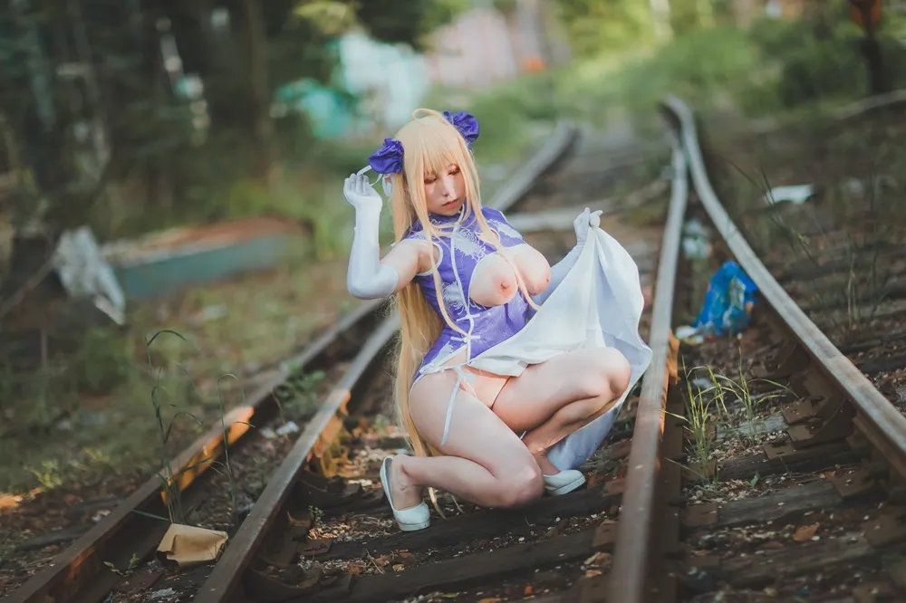 【逆チャイナドレス】★4K★Coser-CongLuan　Vol.22  ケンタウロス　26P