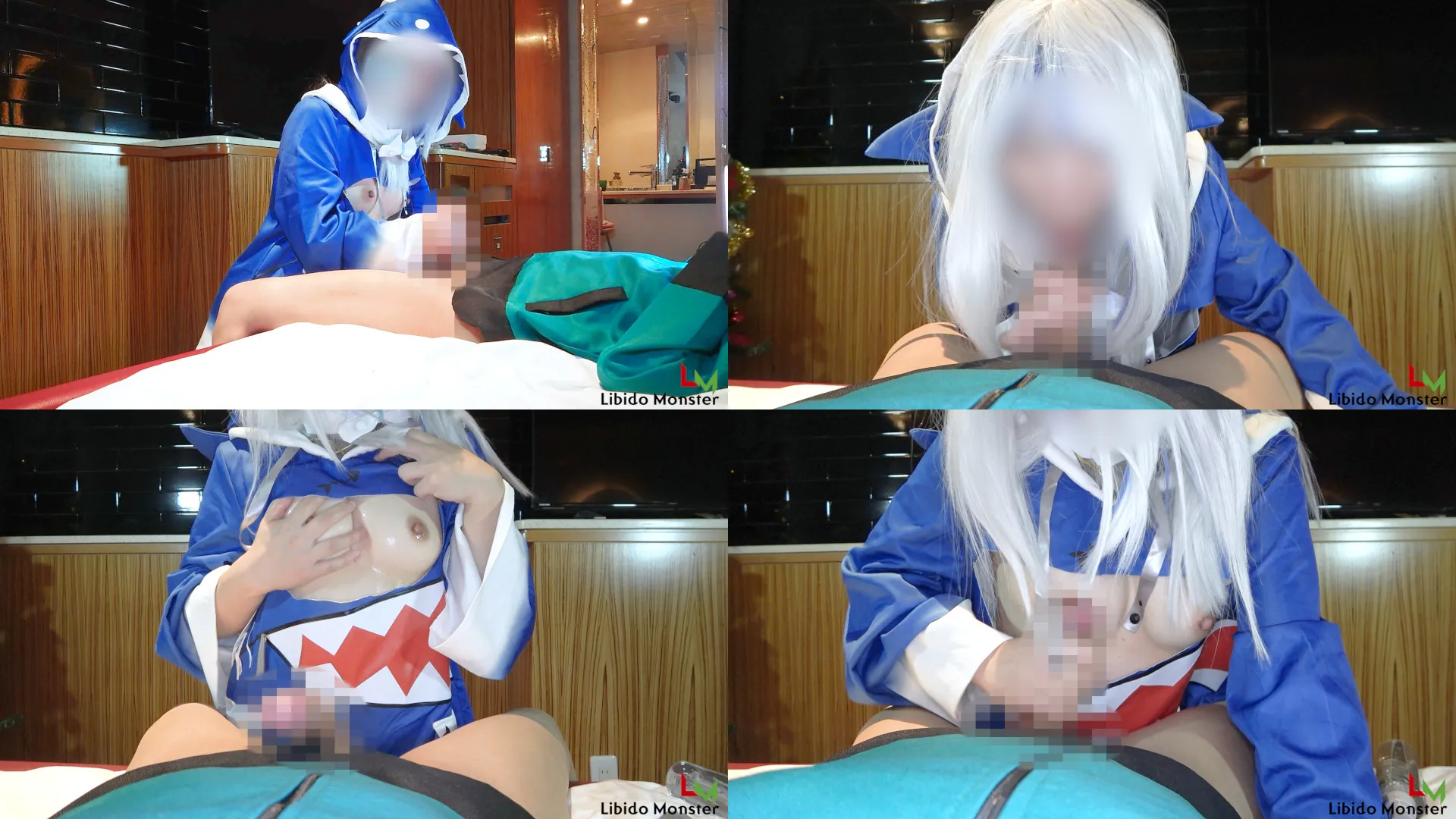 【ホロライブがうる・ぐら同人AV】オタク友達と再度ぐらちゃんコスでぱこぱこ！