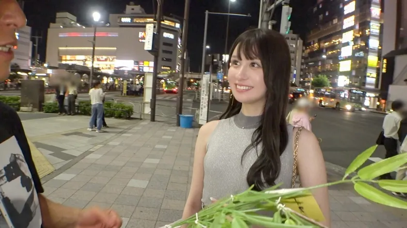 【桃咲ノア】マジ軟派、初撮。 2113 【誰がどう見ても美人】【えちえち感溢れる高級ボディ】派手な見た目に反しておっとりキャラのフランスのクォーター美女を錦糸町でナンパ！エロい腰使いで自ら悶えまくる騎乗位は僥倖！！正座して奥まで咥えてくるノーハンドフェラも極上！！