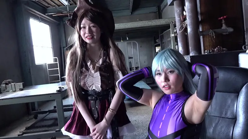 【如月りいさ 小坂ひまり】野撮でナンパした仲良し同士のコスプレイヤーが挑戦する 先イキディルドチャレンジ！友達より先に潮を吹けたら賞金5万円、 負けたら即ハメ中出し！気を抜いたら奥までズブ挿りしてくる 絶倫ディルドーに発情腰振りが止められない！ キュアプリヤVSメア・バニー編～